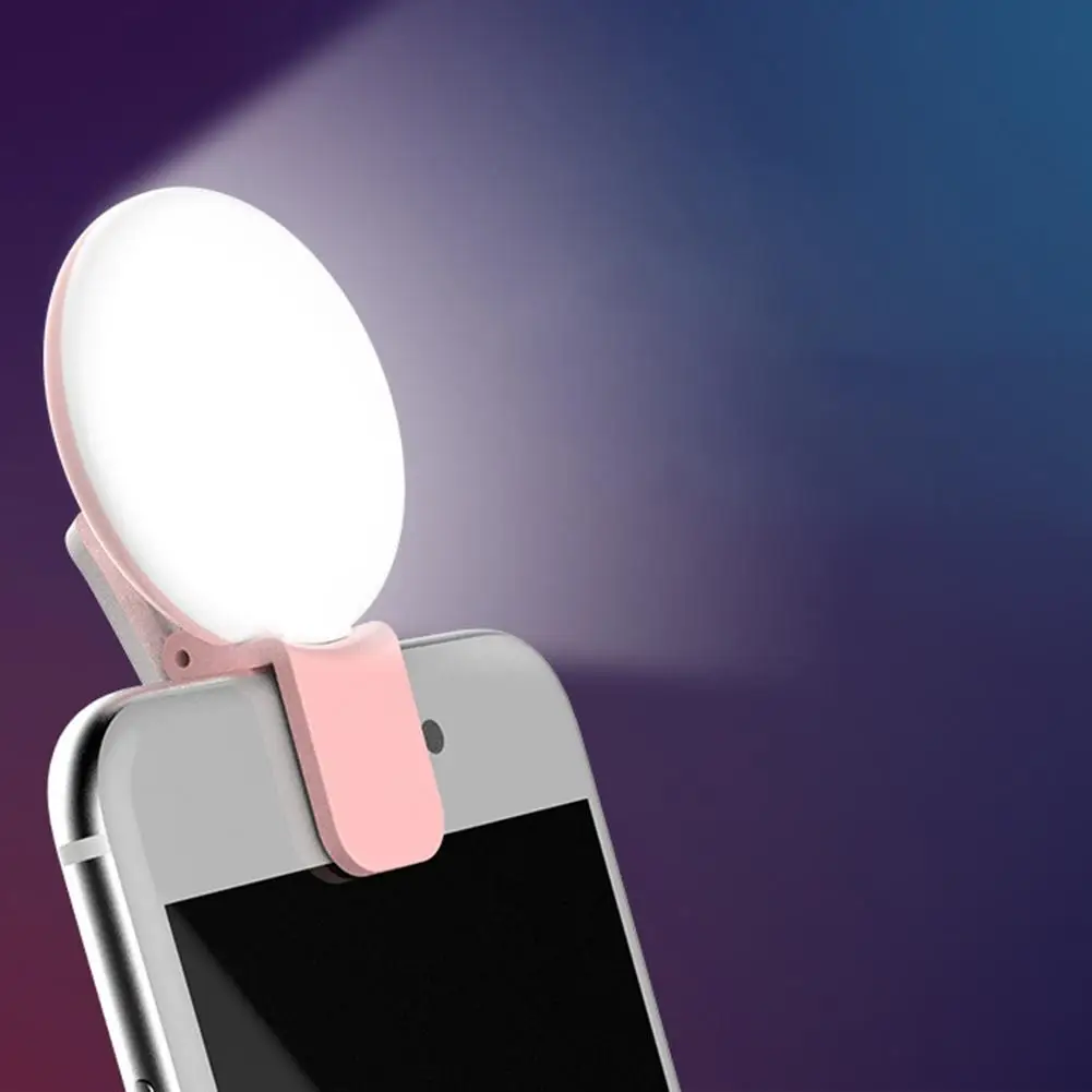 Photography Lighting Set Up - Cep Telefonu LED Selfie Halka Işık