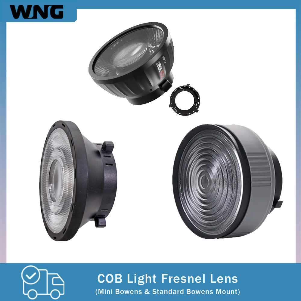 Photography And Videography Lighting - Fresnel Lens 15-55 Derece Ayarlanabilir Odak