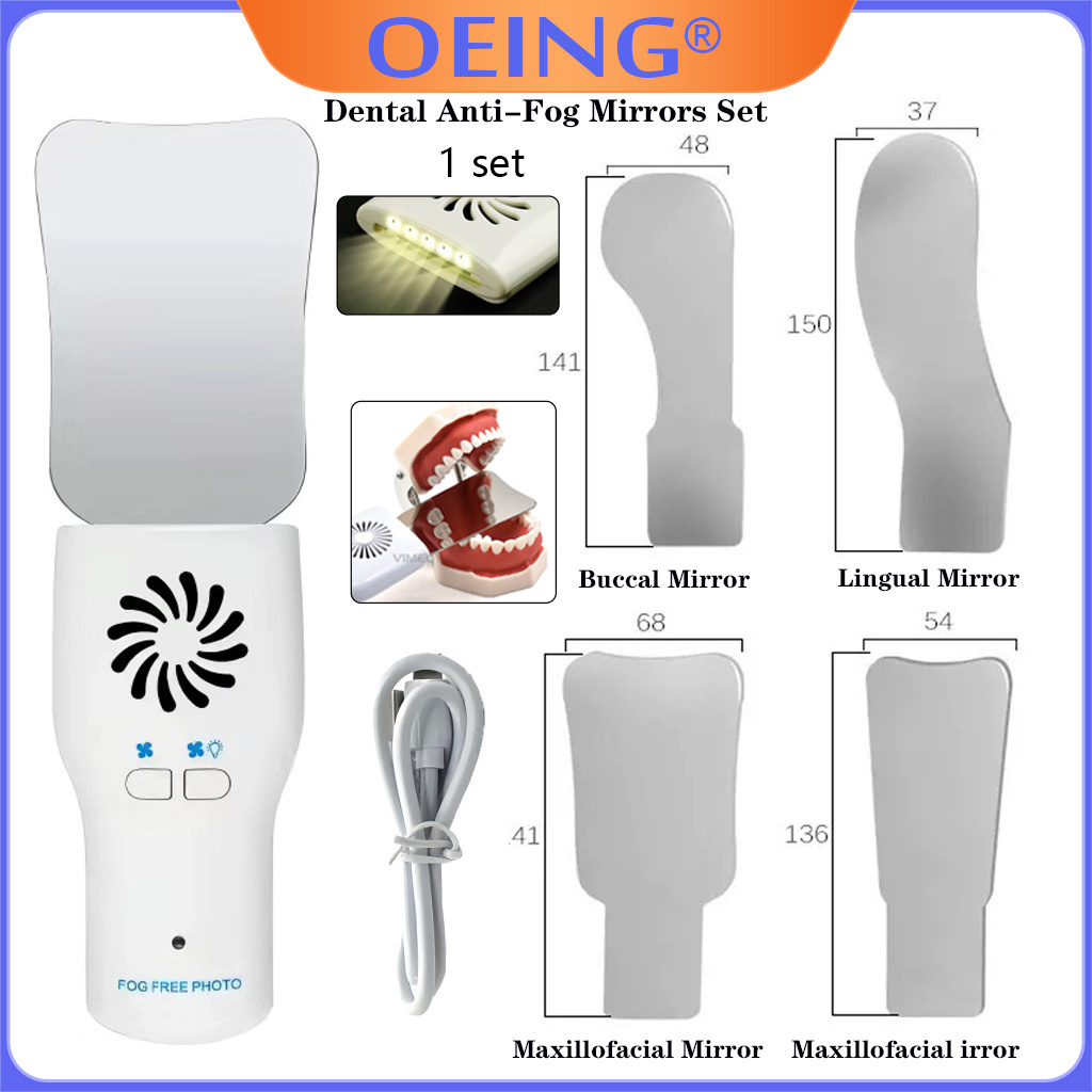 Photography Lighting Reflectors - AG Dental Buğu Önleyici Ayna Seti