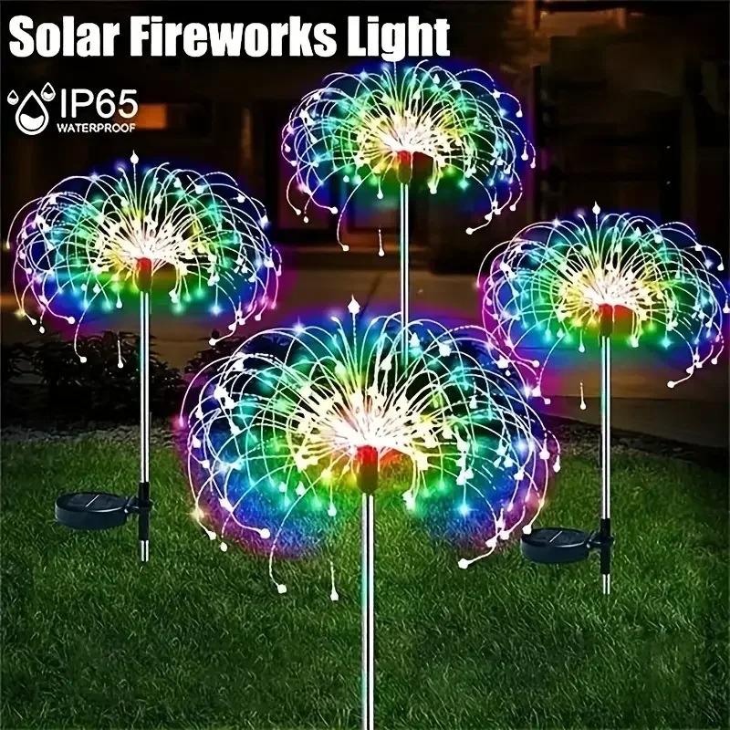 Flower Photography Led Lighting Pack - 1 Paket Güneş Enerjili Havai Fişek
