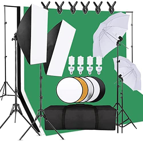 Photography Umbrella Lighting Kit - Uygun Maliyetli Fotoğraf Stüdyosu Ekipman Seti