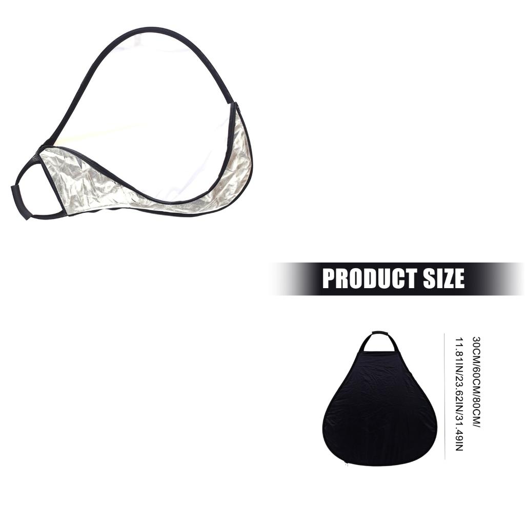 Photography Lighting Reflectors - Fotoğrafçılık için Saplı Üçgen Reflektör Fotoğraf