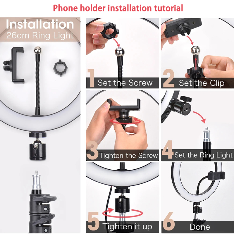 16/26/33cm Selfie Halka Işık F - Photography Lighting Set Up incelemesi ve fiyatı