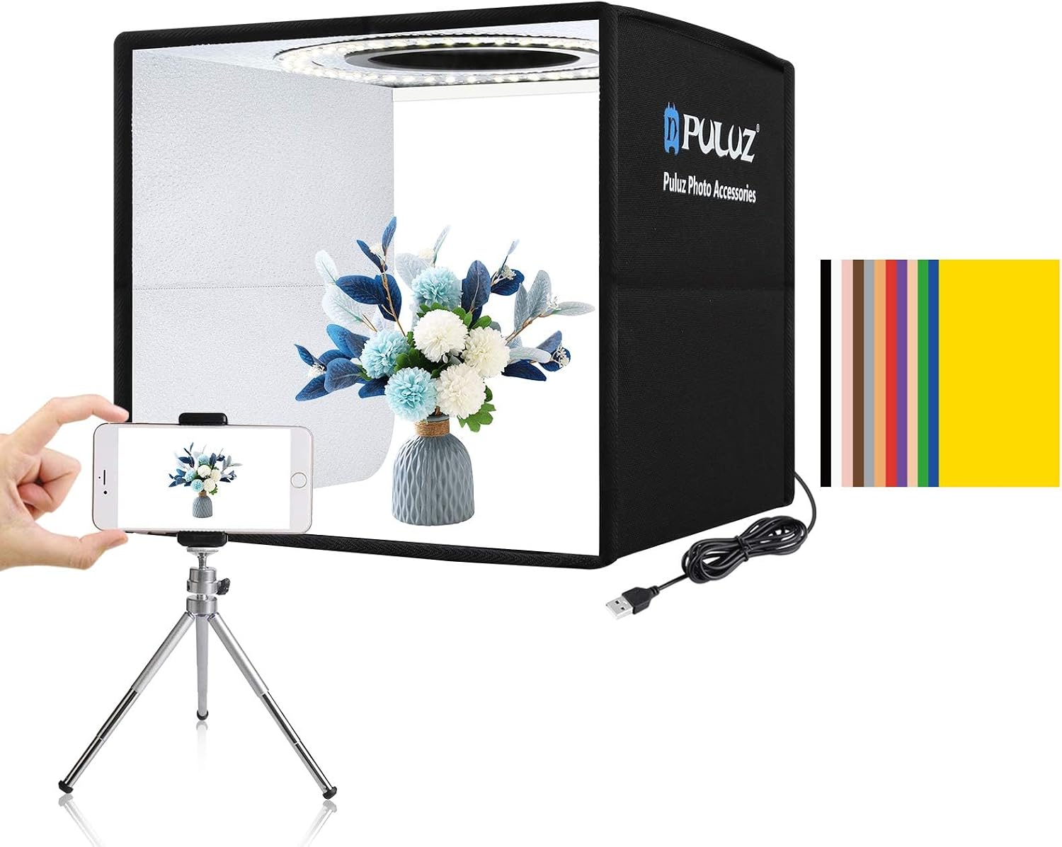 APP Kontrollü RGB LED Panel Vi - Photography Led Lighting Kit incelemesi ve fiyatı