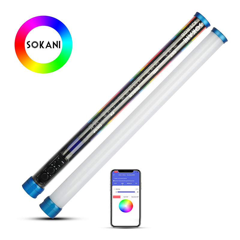 Sokani X25 RGB LED Video Işığı - Photography Lighting Wand incelemesi ve fiyatı