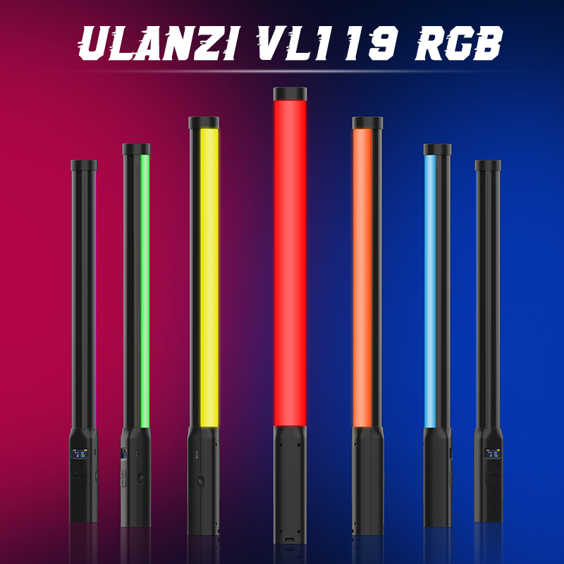Ulanzi VL119 El RGB Renkli Çub - Photography Lighting Wand incelemesi ve fiyatı