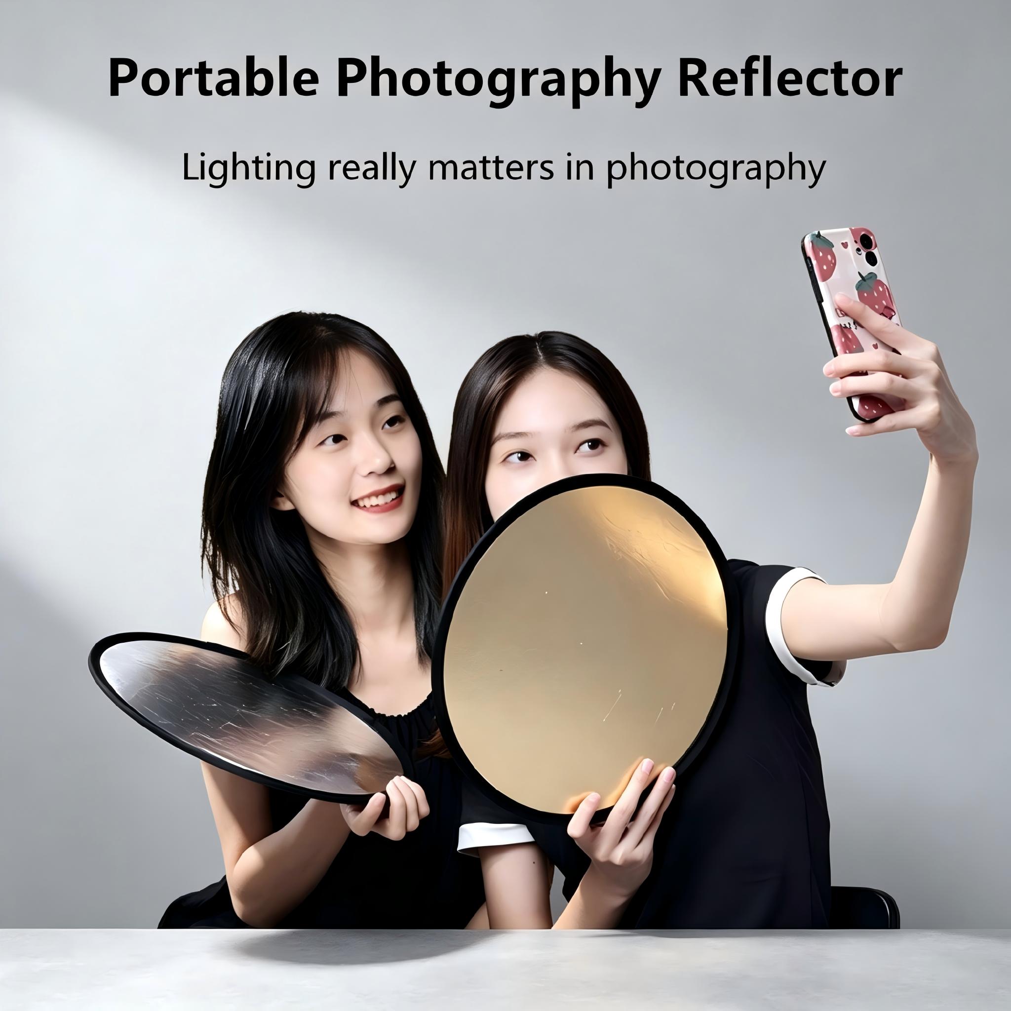30, 60cm Yuvarlak Çift Taraflı - Photography Lighting Reflectors incelemesi ve fiyatı