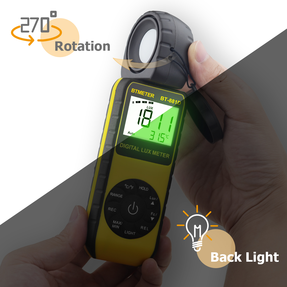 Dijital Lüks Metre 400.000 Lux - Photography Lighting Meter incelemesi ve fiyatı