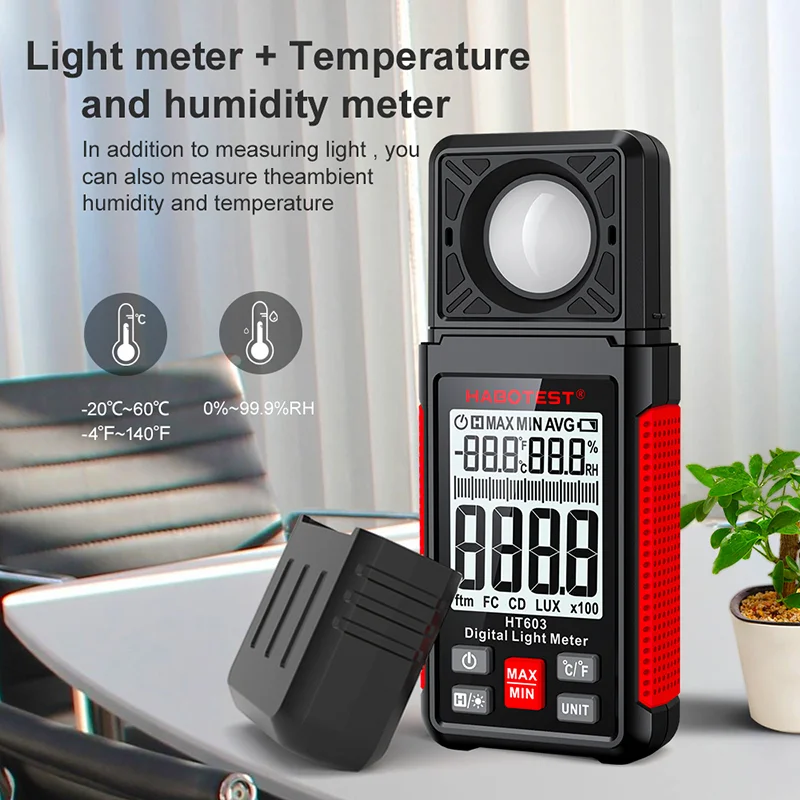 HT603 Dijital Lüks Metre 0~200 - Photography Lighting Meter incelemesi ve fiyatı