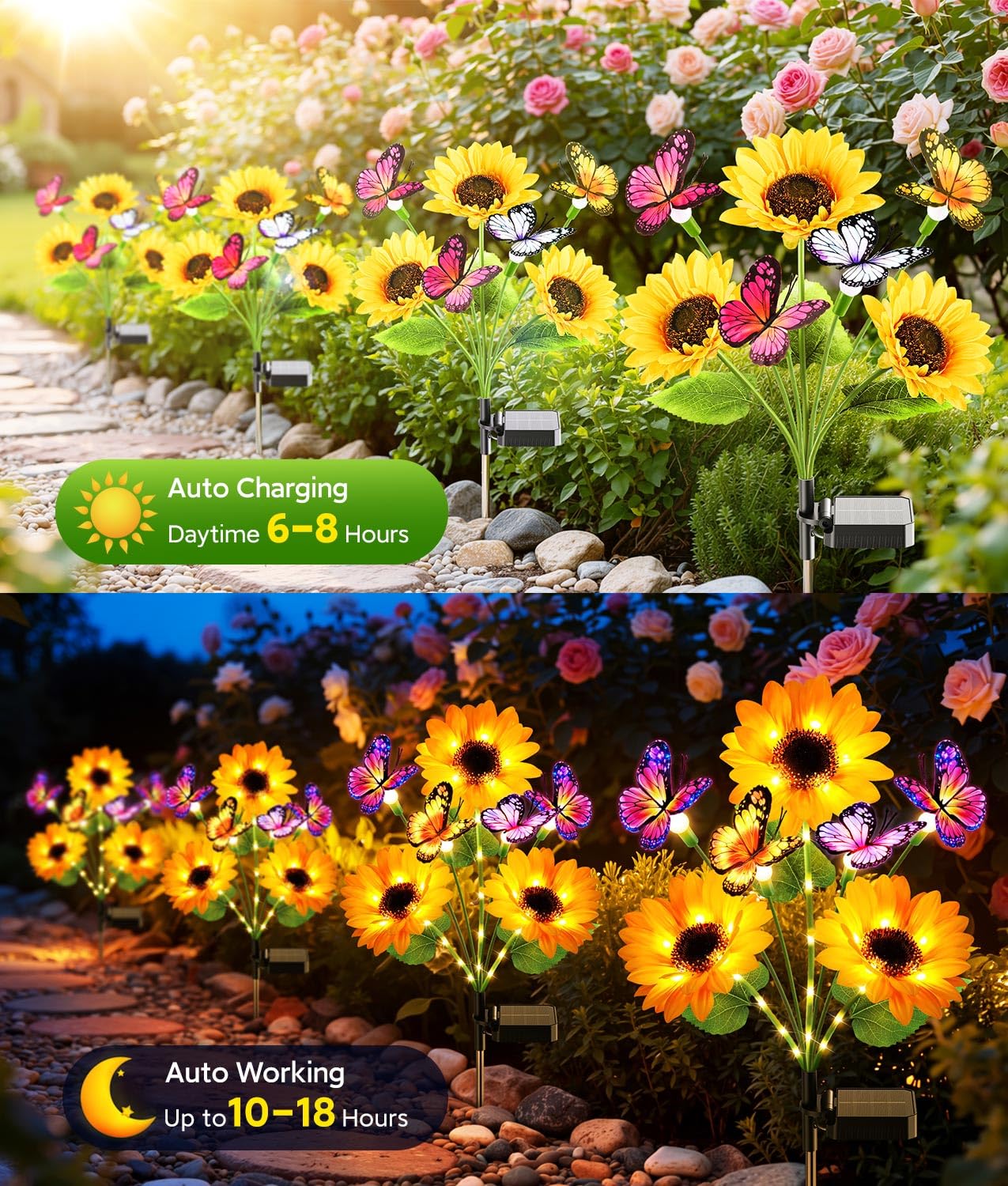 Güneş Enerjili Bahçe Lambaları - Flower Photography Led Lighting Pack incelemesi ve fiyatı