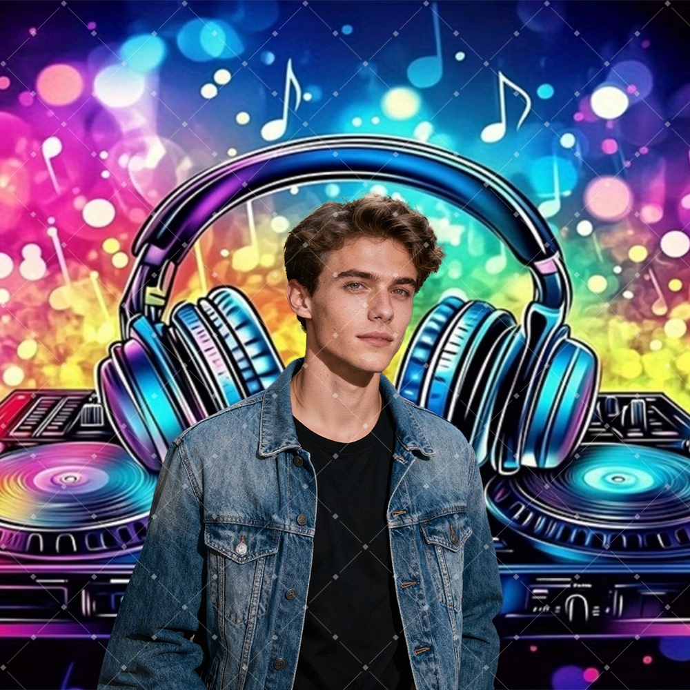 Hip Hop Müzik DJ Partisi Dekor - Photography Lighting Meter incelemesi ve fiyatı