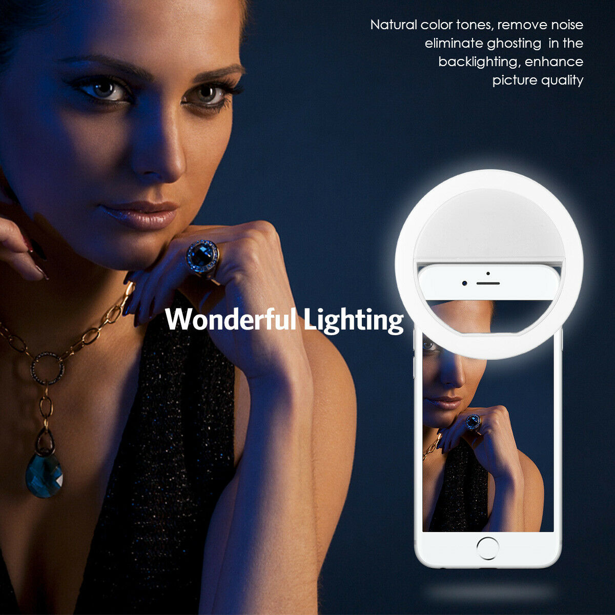 USB Şarjlı Led Selfie Halka Iş - Photography Lighting Set Up incelemesi ve fiyatı