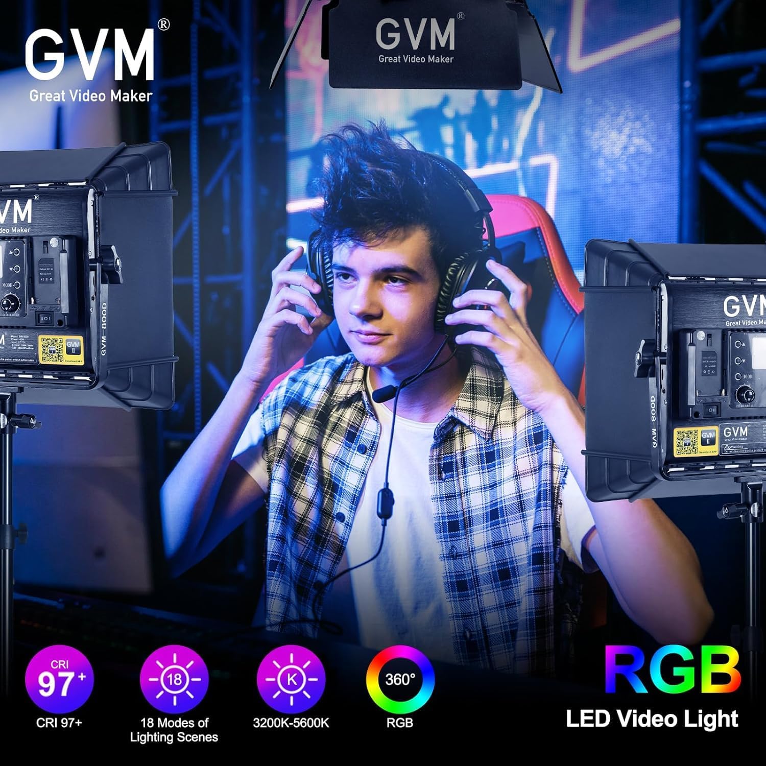 RGB LED Video Aydınlatma Kiti, - Photography Led Lighting Kit incelemesi ve fiyatı