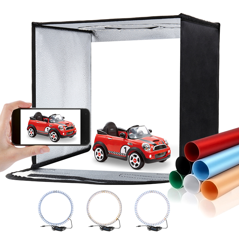 11.8x11.8 inç Katlama Fotoğraf - Photography Led Lighting Kit incelemesi ve fiyatı