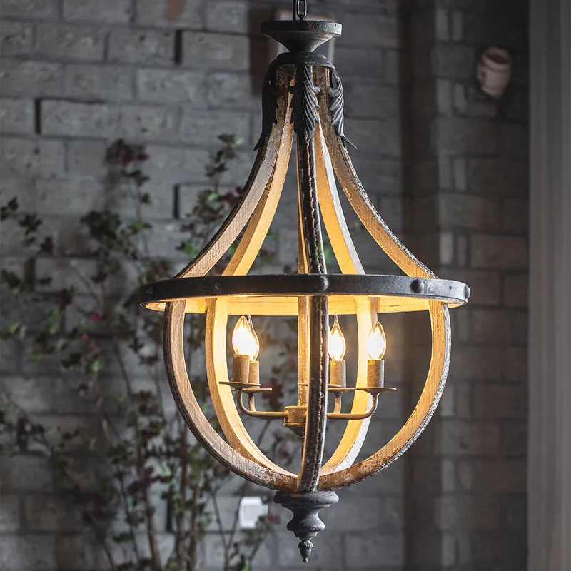 Masif Ahşap Detaylı Vintage Fe - Vintage Photography Lighting incelemesi ve fiyatı