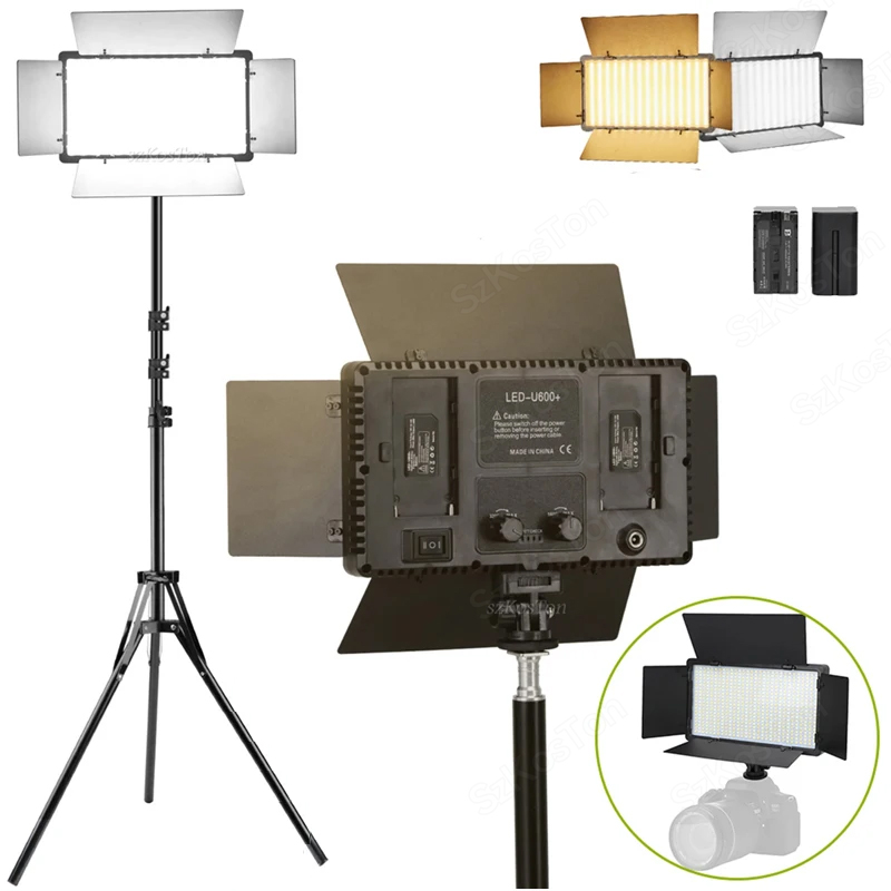 U800 U600 LED fotoğraf stüdyos - Photography Umbrella Lighting Kit incelemesi ve fiyatı